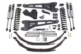 6 Inch Lift Kit w/ Radius Arm Ford F250/F350 Super Duty 05-07 4WD Gas 6 Inch Leaf Springs BDS Suspension