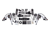 2025 Ram 2500 4WD (Diesel) 4 Inch Radius Arm Suspension Lift Kit W/ Indexing Ring, 2.5 Inch Rear Lift, Coil Spring BDS Suspension