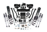 2025 Ram 2500 4WD (Diesel) 4 Inch 4-Link Suspension Lift Kit W/ Indexing Ring, 2.5 Inch Rear Lift, Coil Spring BDS Suspension