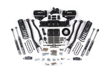 25-26 Ram 3500 (Diesel) 4 Inch 4-Link Suspension Lift Kit W/ Indexing Ring, 3 Inch Rear Lift W/O Overload, Block BDS Suspension