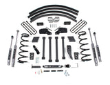 4.5 Inch Lift Kit Dodge Ram 2500/3500 94-99 4WD Leaf Springs BDS Suspension