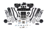 25-26 Ram 3500 (Gas) 4 Inch 4-Link Suspension Lift Kit W/ Indexing Ring, 3 Inch Rear Lift, OE Air Bag BDS Suspension
