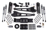 25-26 Ram 3500 (Gas) 4 Inch Radius Arm Suspension Lift Kit W/ Indexing Ring, 2 Inch Rear Lift w/o Overload, Block BDS Suspension