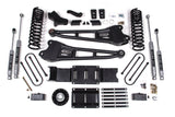 25-26 Ram 3500 (Gas) 4 Inch Radius Arm Suspension Lift Kit W/ Indexing Ring, 2 Inch Rear Lift w/o Overload, Block BDS Suspension