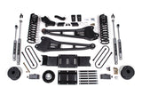 25-26 Ram 3500 (Gas) 4 Inch Radius Arm Suspension Lift Kit W/ Indexing Ring, 3 Inch Rear Lift, OE Air Bag BDS Suspension