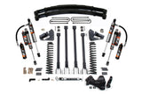 5 Inch Lift Kit w/ 4-Link Ford F250/F350 Super Duty 20-22 4WD Diesel Leaf Springs BDS Suspension