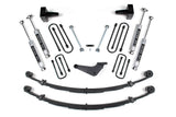 4 Inch Lift Kit Ford F250/F350 Super Duty 99-04 4WD Square U Bolt Without Factory Overload BDS Suspension