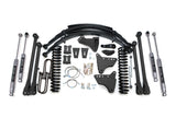 8 Inch Lift Kit w/ 4-Link Ford F250/F350 Super Duty 05-07 4WD Diesel BDS Suspension