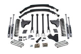6 Inch Lift Kit w/ 4-Link Ford F250/F350 Super Duty 11-16 4WD Gas 3 Inch Rear Blocks BDS Suspension