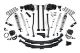 6 Inch Lift Kit Long Arm & FOX 2.5 Coil-Over Conversion Dodge Ram 2500/3500 03-07 4WD Fox 2.5 Performance Shocks Diesel Fox 2.5 Performance Shocks BDS Suspension