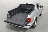 Bedmat For Spray-In Or No Bed 17+ Ridgeline (2Pc Flr Accom Full Use OF Trunk) 3/4 Inch Thick For Use w/Spray On Bed Liner And Non Liner Applications Charcoal BedRug