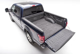 Bedmat For Spray-In Or No Bed Liner 2015-2026 Ford F-150 5'5 inch Bed 3/4 Inch Thick For Use w/Spray On Bed Liner And Non Liner Applications Charcoal BedRug