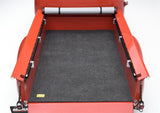 Bed Mat 66 inch X 98 inch Cut To Fit 66 Inch x 98 Inch 1/2 Inch Thick For Use w/Drop In Bed Liner w/o Bed Rail Storage Charcoal BedRug