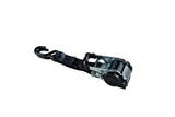 Heavy Duty 2 inch Auto Retractable Ratchet Strap BulletProof Hitch