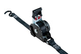 Medium Duty 1 inch Auto Retractable Ratchet Strap BulletProof Hitch
