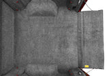 Truck Bed Liner 20+ Silverado/Sierra 2500 Hd/3500 HD 8' Bed With Multi-Pro Tailgate Charcoal BedRug