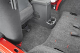 Jeep 76-80 Cj-7 RR Kit W/Gussets 4Pc Floor Kit (Inc Tlgte & Cargo Lnr) Floor Liner Kit 4 pc. Rear Kit Incl. Driver Left Hand Panel Passenger Right HandPanel Tailgate Cargo Liner w/Gussets Charcoal BedRug