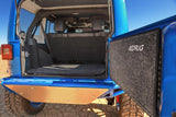 Jeep 07-10 JK Unltd 4Dr RR 5Pc Cargo Kit (Inc Tlgte & Tub Liner) Cargo Kit 5 pc. Rear Kit Incl. Drivers Wheel Well/ Passengers Wheel Well/ Rear Cargo Floor/ Tailgate And Tub Liner Charcoal BedRug