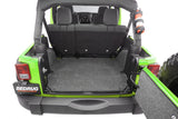 Jeep 11-18 JK Unltd 4Dr RR 5Pc Cargo Kit (Inc Tlgte & Tub Liner) Cargo Kit 5 pc. Rear Kit Incl. Drivers Wheel Well/ Passengers Wheel Well/ Rear Cargo Floor/ Tailgate And Tub Liner Charcoal BedRug