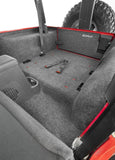 Jeep 03-06 Jeep LJ Unltd Rear 4Pc Cargo Kit (Inc Tlgte & Tub Liner) Cargo Kit 4 pc. Rear Kit Incl. Driver Left Hand Panel Passenger Right HandPanel Tailgate Cargo Liner w/o Gussets Charcoal BedRug