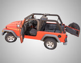 Jeep 03-06 Jeep LJ Unltd Rear 4Pc Cargo Kit (Inc Tlgte & Tub Liner) Cargo Kit 4 pc. Rear Kit Incl. Driver Left Hand Panel Passenger Right HandPanel Tailgate Cargo Liner w/o Gussets Charcoal BedRug