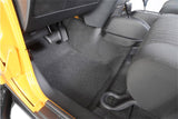 Jeep Bedtred 07-10 Jeep JK 2Dr Front 3Pc Floor Kit (Includes Heat Shields) Charcoal BedRug