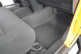 Jeep Bedtred 07-10 Jeep JK 2Dr Front 3Pc Floor Kit (Includes Heat Shields) Charcoal BedRug