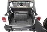 Jeep Bedtred 07-10 Jeep JK 2Dr Rear 5Pc Cargo Kit Rear Kit Incl. Drivers Wheel Well/ Passengers Wheel Well/ Rear Cargo Floor/ Tailgate And Tub Liner Charcoal BedRug