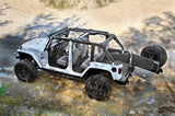Jeep Bedtred 07-10 JK Unltd 4Dr RR 5Pc Cargo Kit Rear Kit Incl. Drivers Wheel Well/ Passengers Wheel Well/ Rear Cargo Floor/ Tailgate And Tub Liner Charcoal BedRug