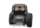 Jeep Bedtred 18+ JL 4 Door Bedtred 6 PC Rear Kit With Gap Hider Charcoal BedRug