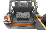 Jeep Bedtred 03-06 Jeep LJ Unltd Rear 4Pc Cargo Kit Incl. Driver Left Hand Panel Passenger Right HandPanel Cargo Area Tailgate Replaces Factory Carpet Kit Charcoal BedRug