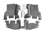 Jeep Bedtred 97-06 Tj/Lj BedTred Floor Kit 3 pc. 2 pc. Front 1 pc. Rear Replaces Factory Carpet Kit w/Center Console Incl. Heat Shields Charcoal BedRug