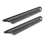Dominator Xtreme D1 SideSteps With Mounting Bracket Kit Textured Black 2009-2018 Dodge Ram 1500 Go Rhino