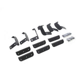 Dominator Xtreme D1 SideSteps With Mounting Bracket Kit Textured Black 2022-2026 Toyota Tundra Go Rhino