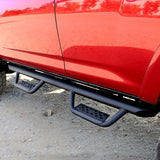 Domintator Extreme D2 Side Steps With Mounting Brackets Textured Black 2014-2024 Toyota 4Runner Go Rhino
