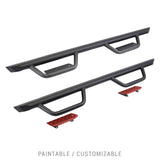 Dominator Extreme D2 Side Steps With Mounting Brackets Textured Black 2023-2026 Toyota Sequoia Go Rhino