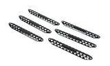 Dominator D3 Modular & D3 1 piece Hoop Step Pad Set Black Powdercoat Go Rhino