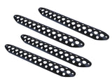 Dominator D3 Modular & D3 1 piece Hoop Scuff Pad Set Black Powdercoat Go Rhino