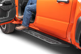 Dominator Xtreme D6 Steps with Rocker Panel Brackets Xtra Cab Texured Black 2024-2026 Toyota Tacoma Go Rhino