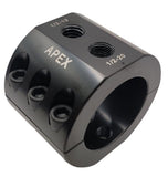 Stabilizer Clamp, 1.5 Inch ID, Black, Universal - Includes hardware for Fox ATS, Standard, Falcon Apex Chassis