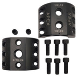 Stabilizer Clamp, 1.5 Inch ID, Black, Universal - Includes hardware for Fox ATS, Standard, Falcon Apex Chassis