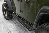 Dominator Xtreme DSS SideSteps With Mounting Bracket Kit Textured Black 2020-2025 Jeep Gladiator Go Rhino