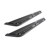 Dominator Xtreme DT Side Steps with Mounting Bracket Kit Textured Black 2021-2026 Ford Bronco Sport Go Rhino
