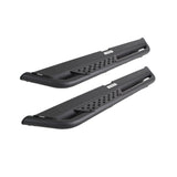 Dominator Xtreme DT Side Steps with Mounting Bracket Kit Textured Black For 2015-2025 Ford F-150 2017-2026 Ford F-250/F-350 Go Rhino