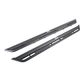 Dominator Xtreme DT Side Steps with Mounting Bracket Kit Textured Black 2009-2010 Dodge Ram 1500/2500/3500 Go Rhino