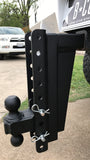 2.5 inch Extreme Duty 12 inch Drop/Rise Hitch BulletProof Hitch