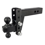 2.5 inch Extreme Duty 4 inch Drop/Rise Hitch BulletProof Hitch