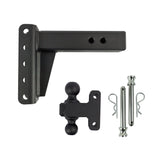 2.5 inch Extreme Duty 4 inch Drop/Rise Hitch BulletProof Hitch