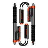 19-Up Ford Raptor Rear Live Valve Internal Bypass Factory Race 3.0 Piggback External Cooler 12.3 Inch 0-1 Inch Lift Fox Offroad Shocks