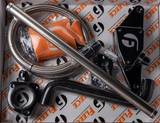 Cummins Coolant Bypass Kit 003-05 Auto Trans with Stainless Steel Braided Line